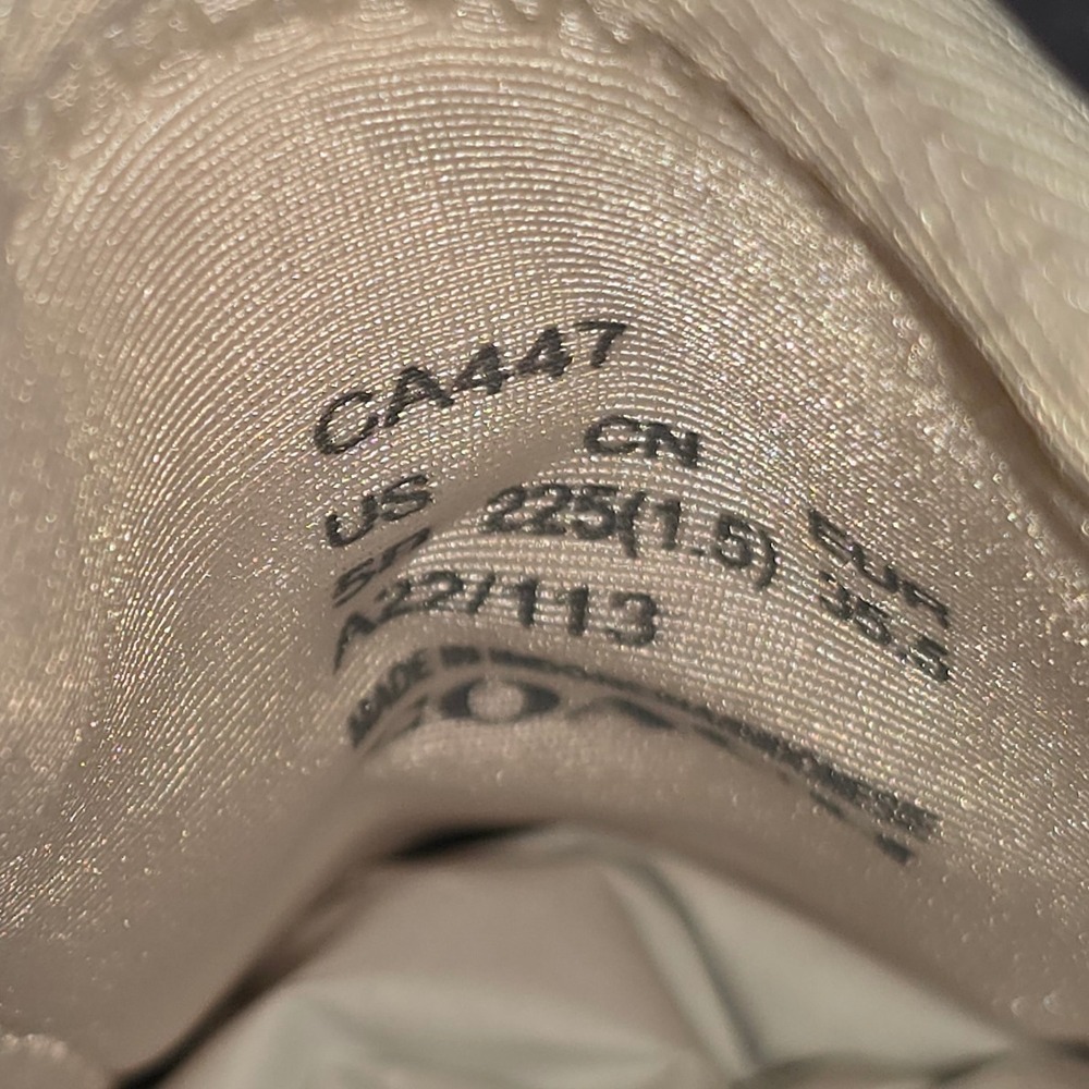 NWB Coach C270 Tech Runner signature canvas chambray‎ blue/cream size 5 EU  35.5 - Picture 10 of 10